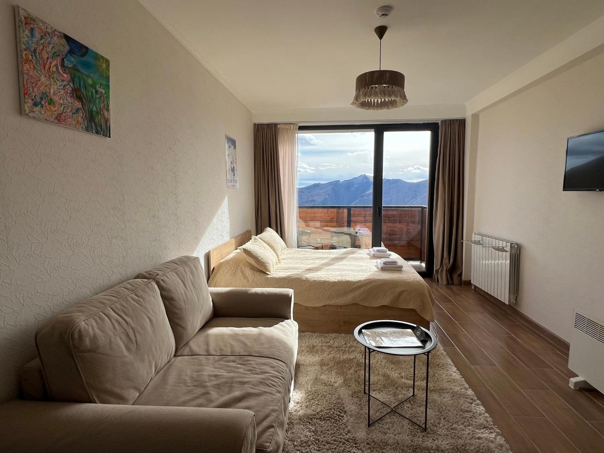 Apartmán Twins #144 New Gudauri With Mountain View Exteriér fotografie